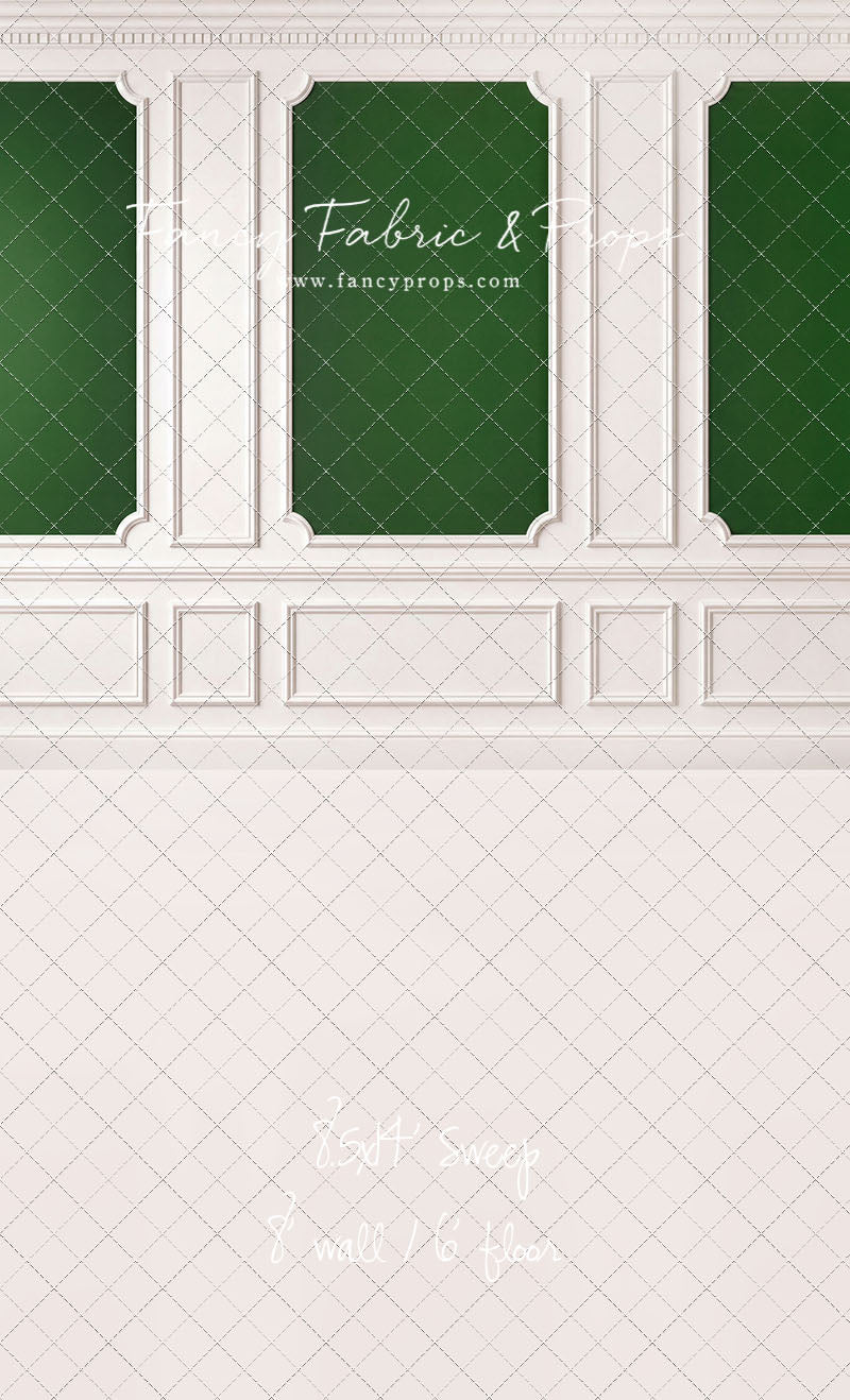 Evergreen Wainscoting - With Sweep Option