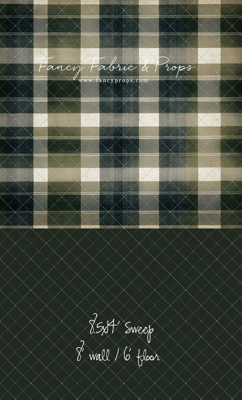 Forest Lodge Plaid - With Sweep Option