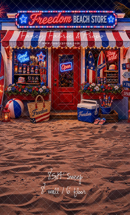 Freedom Beach Store - With Sweep Option