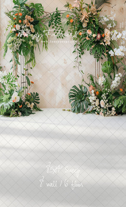 Garden Arch In Bloom - With Sweep Option