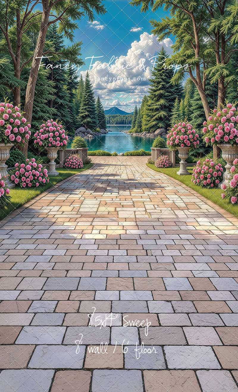 Garden By The Blue Lake - With Sweep Option