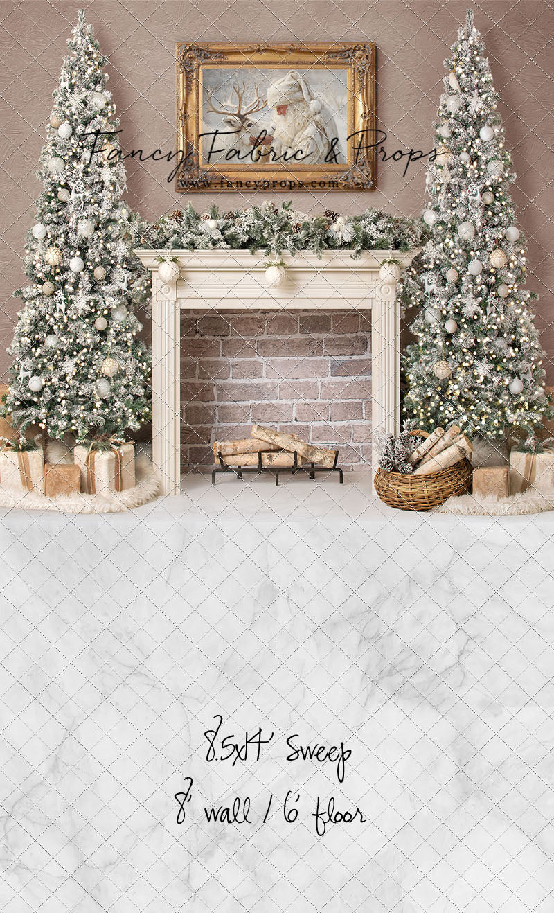 Gilded Golden Santa Room - with Sweep Option