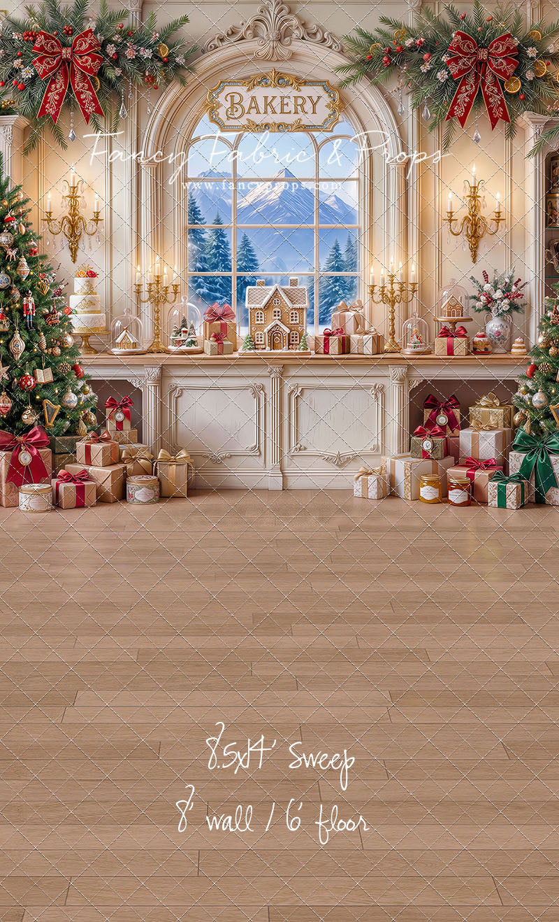 Gingerbread Wishes Bakery - With Sweep Option