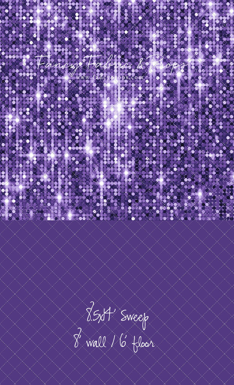 Glimmer Grape - With Solid Floor Sweep Option