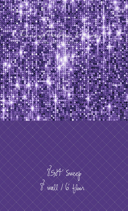 Glimmer Grape - With Solid Floor Sweep Option