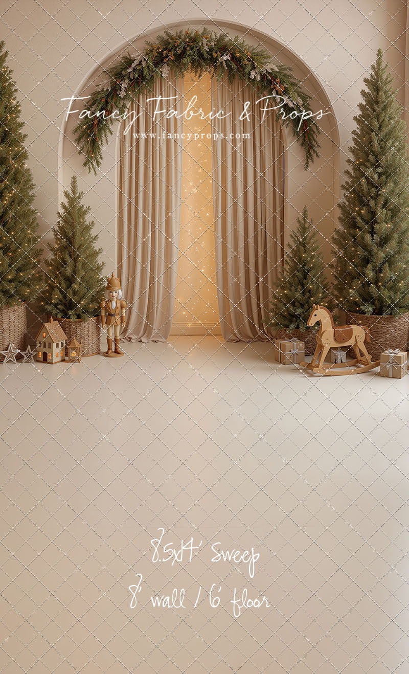 Golden Garland Arch - With Sweep Option
