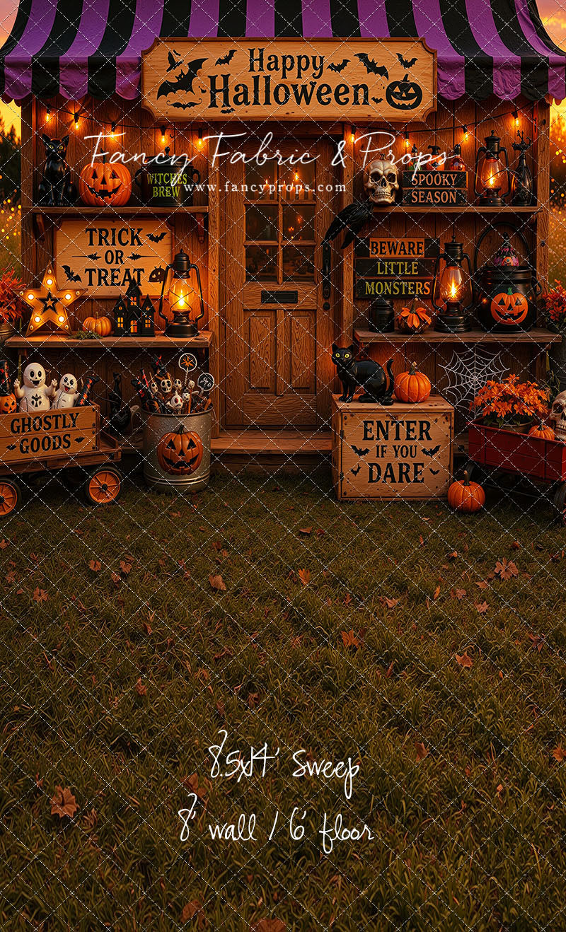 Haunted Harvest Stand - with Sweep Option