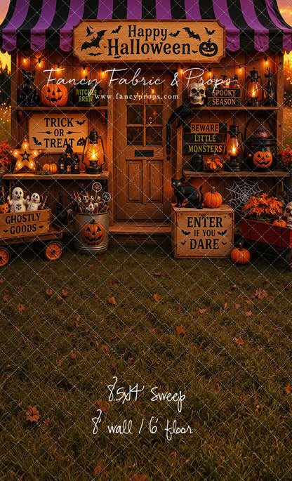 Haunted Harvest Stand - with Sweep Option