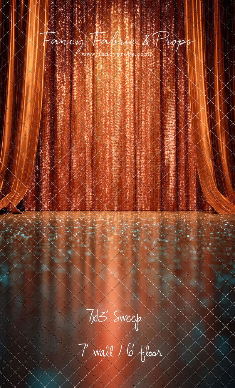 Headline In Amber - With Sweep Option