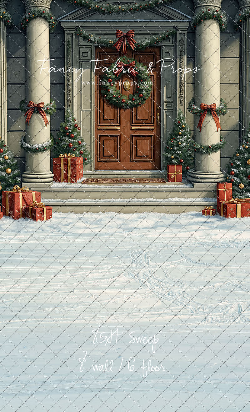Holiday Manor Entryway - With Sweep Option