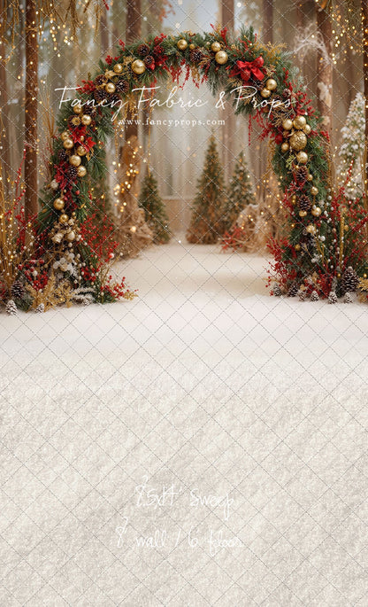 Holly & Pine Archway - With Sweep Option
