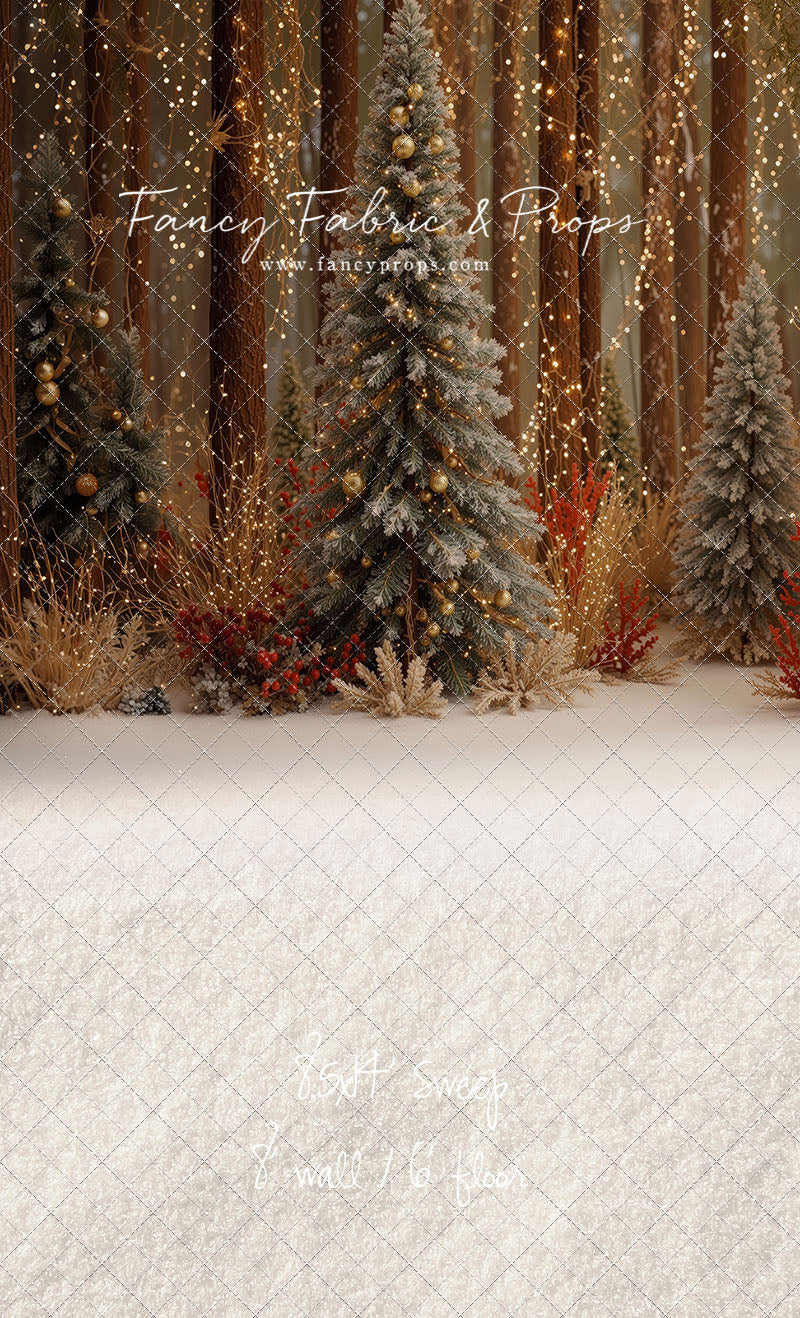 Holly & Pine Forest - With Sweep Option