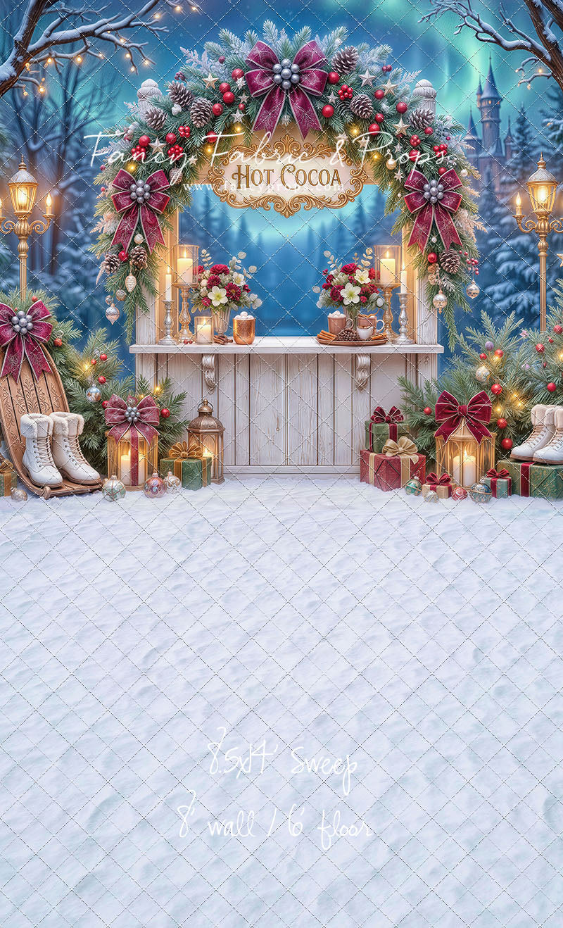 Hot Cocoa & Crimson - with Sweep Option