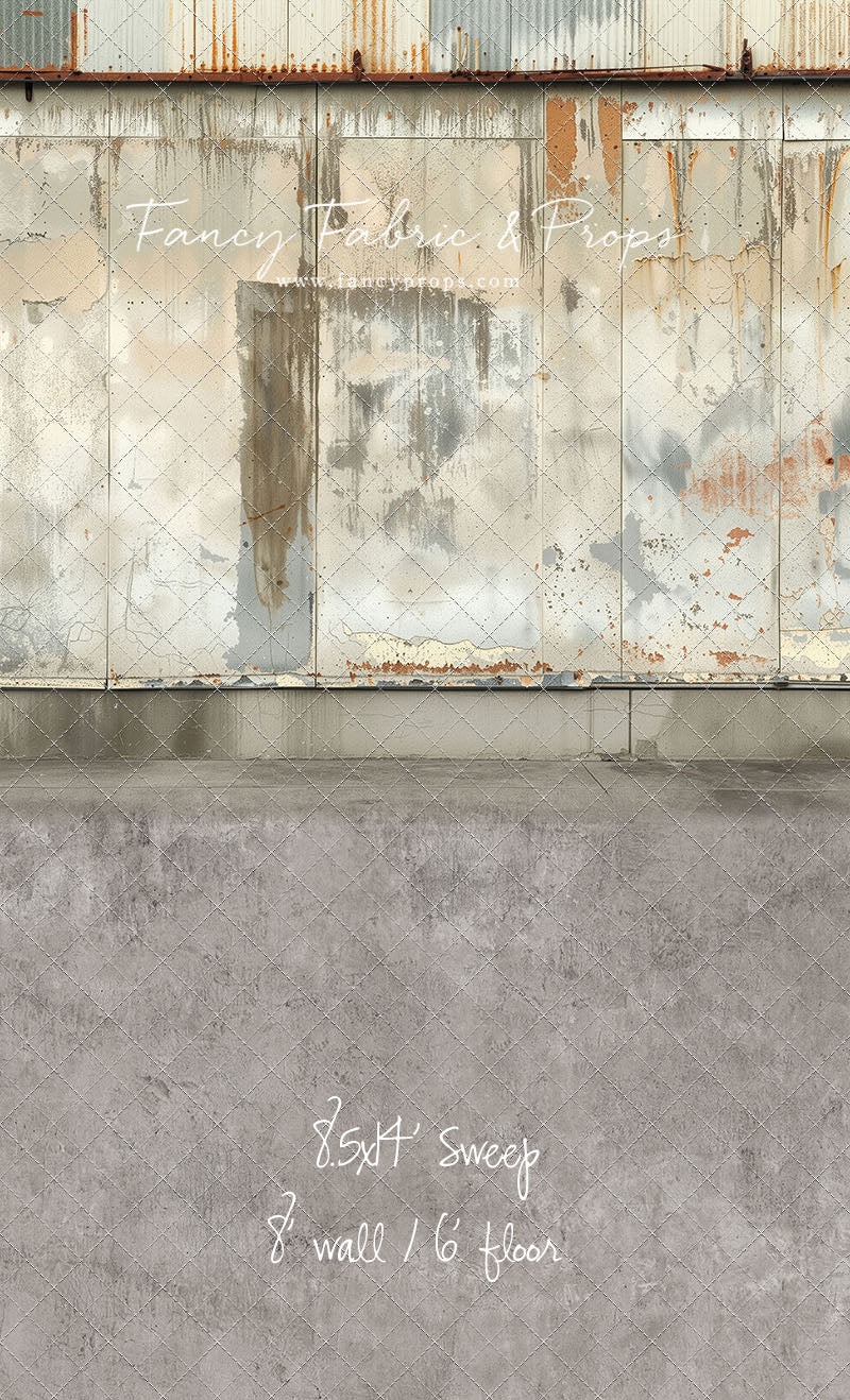 Industrial Fade Wall - With Sweep Option