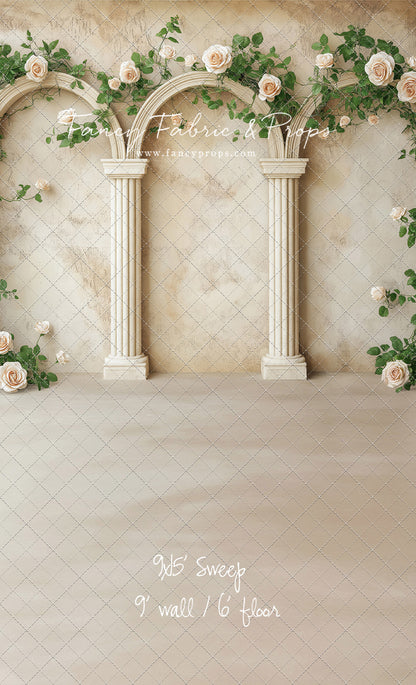 Ivory Arch Garden - With Sweep Option