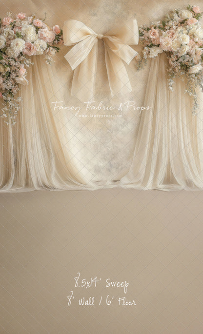 Ivory Bow Harmony  - With Sweep Option