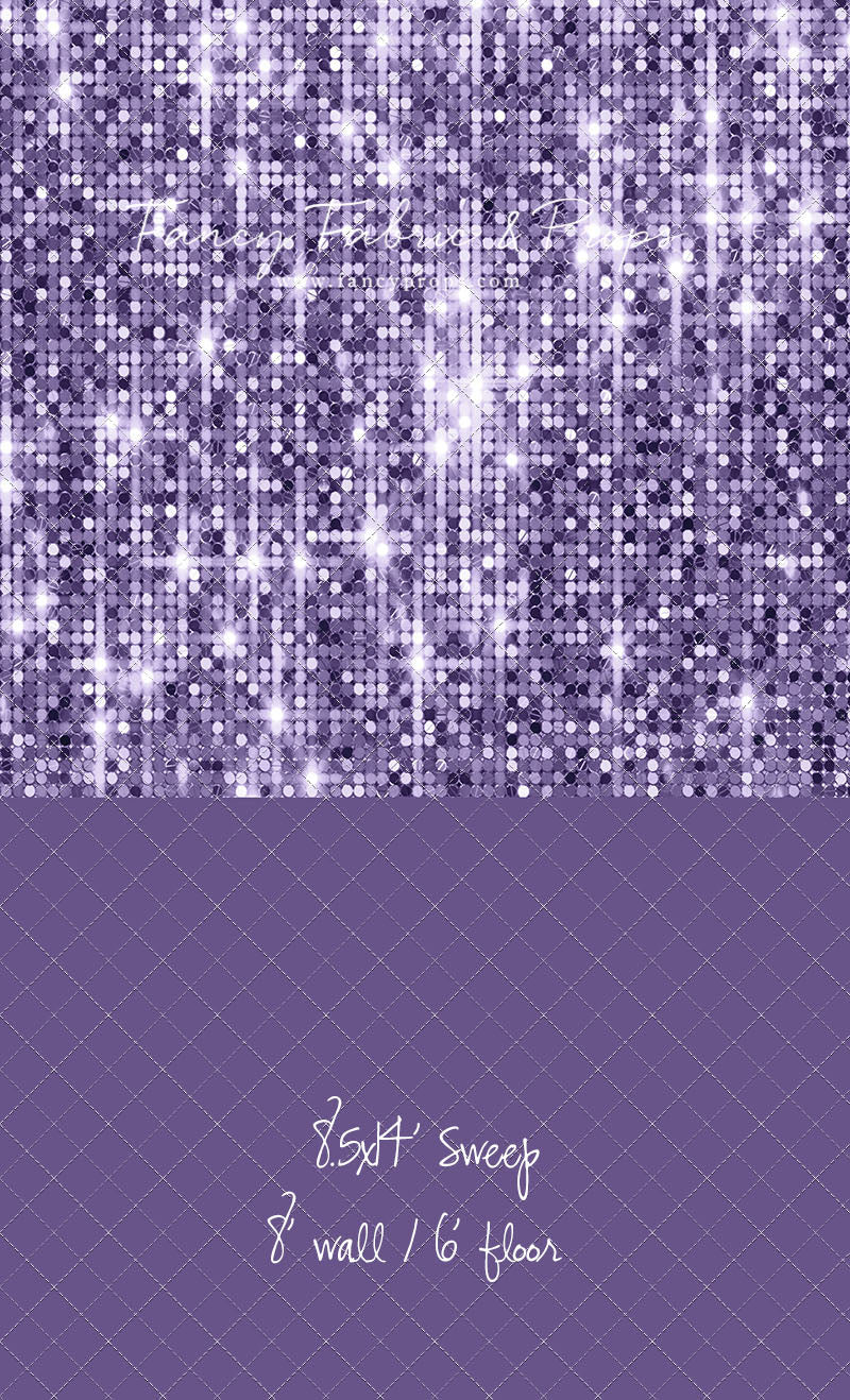 Lavender Lights - With Solid Floor Sweep Option