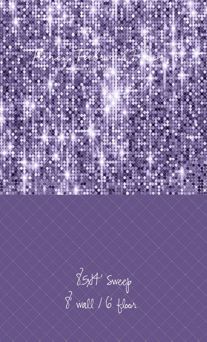 Lavender Lights - With Solid Floor Sweep Option