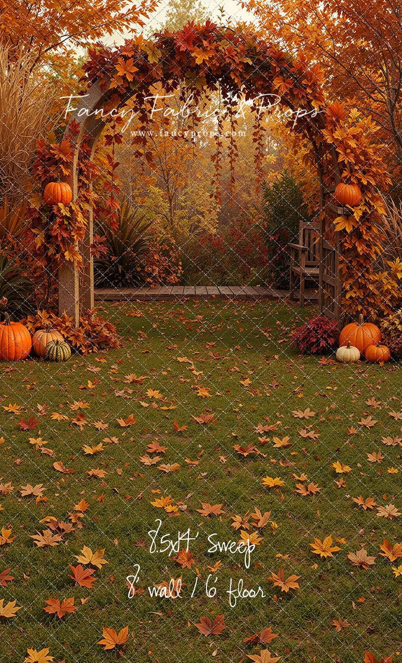 Leaves of Gold Garden - With Sweep Option