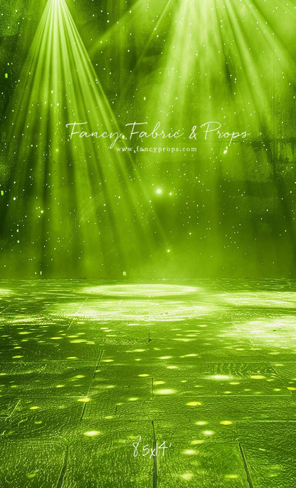 Lime Stage Lights - Sweep Sizes Only