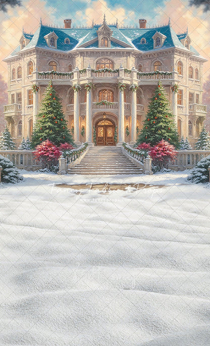 Majestic Christmas Manor - With Sweep Option