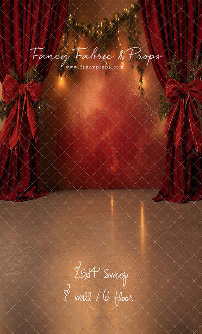 Merry Christmas Curtain Call - With Sweep Option