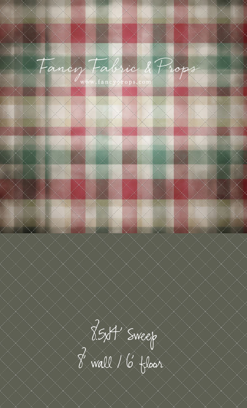 Merry Morning Plaid - With Sweep Option