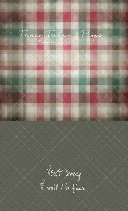 Merry Morning Plaid - With Sweep Option