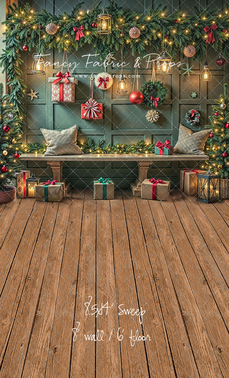 Merry & Bright Bench - with Sweep Option