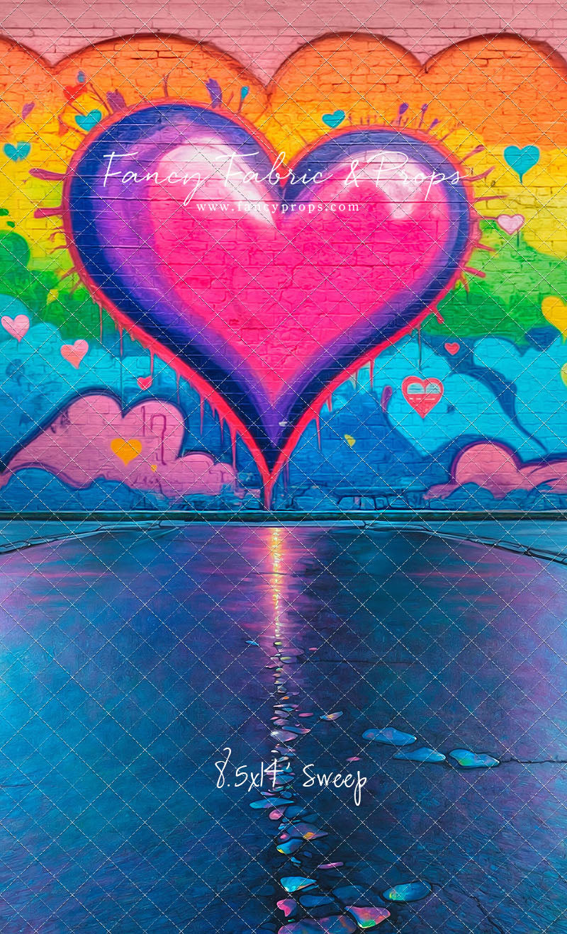 My Heart Is On The Wall - With Sweep Option