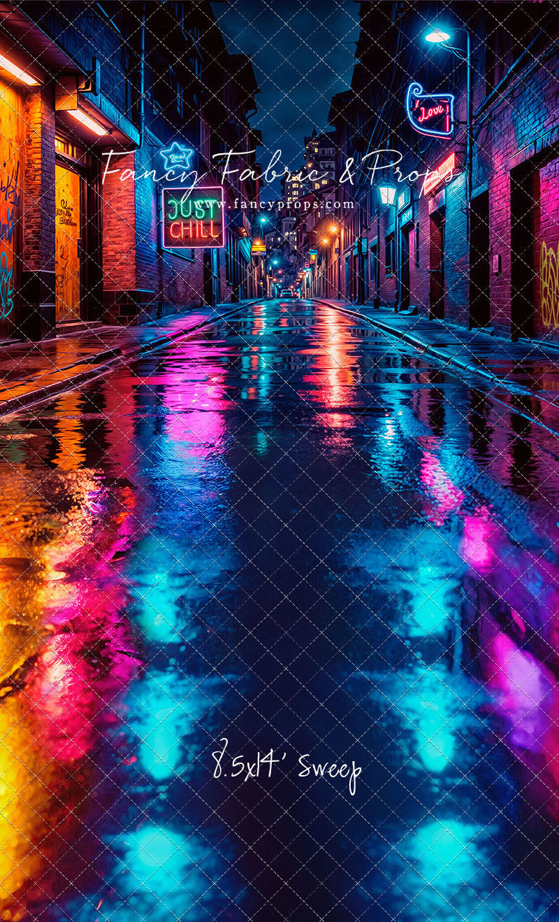 Neon Alley - With Sweep Option