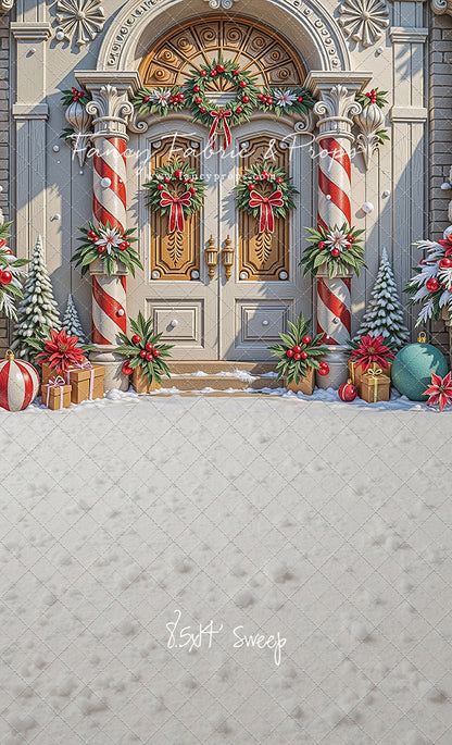 North Pole Manor Gates - with Sweep Option