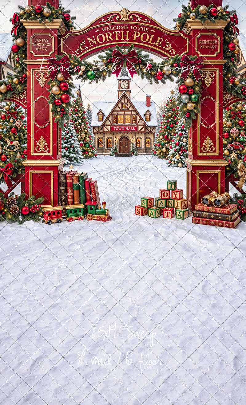 North Pole Town Hall - with Sweep Option