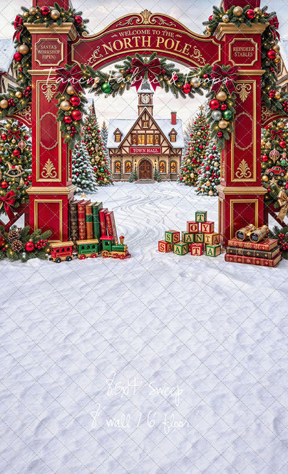 North Pole Town Hall - with Sweep Option