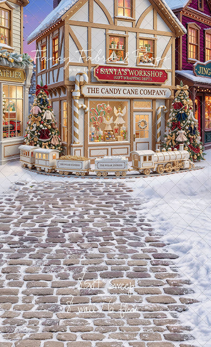 North Pole Village  - with Sweep Option