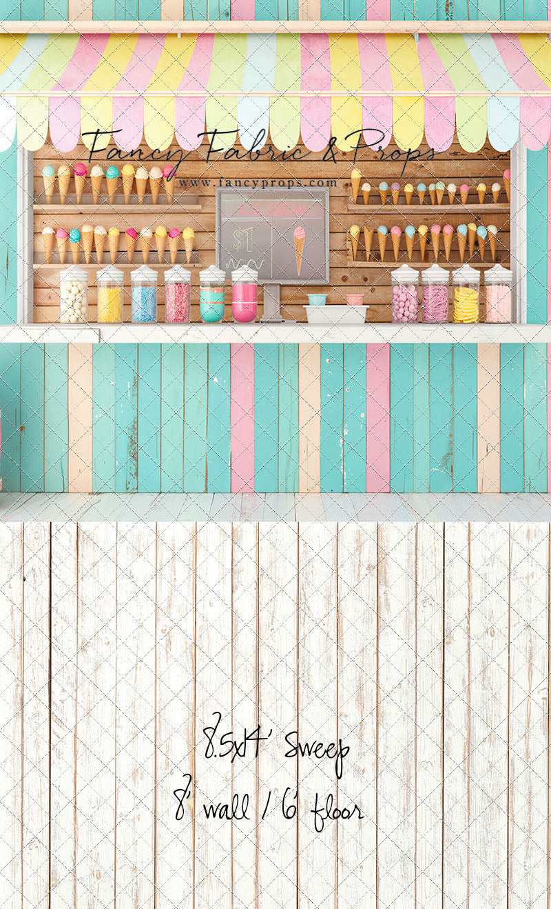 Pastel Scoop Shop - With Sweep Option