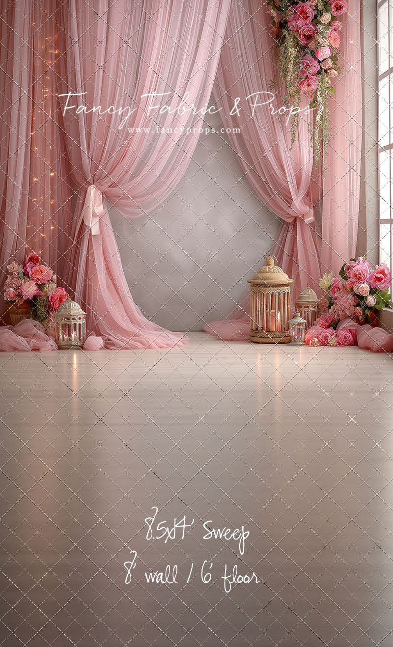 Pink Lantern Reception - With Sweep Option