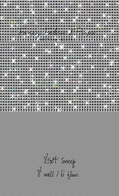 Prism Pop - With Solid Light Gray Floor Sweep Option