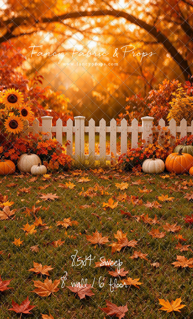 Pumpkin Patch Garden - With Sweep Option