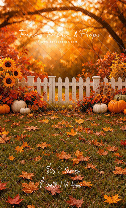 Pumpkin Patch Garden - With Sweep Option