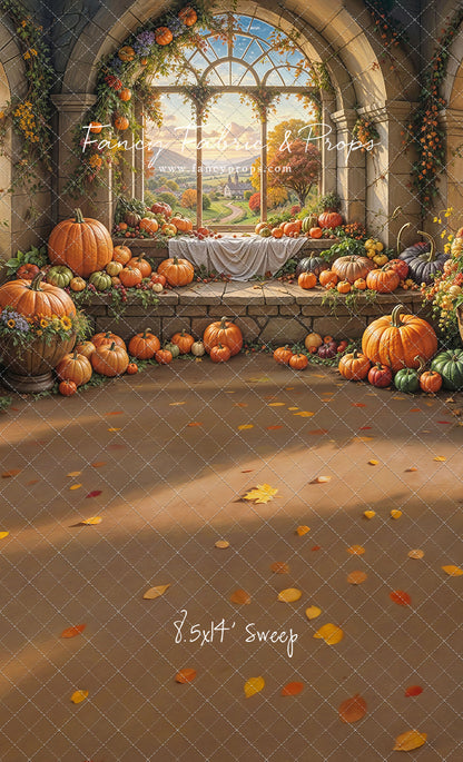 Pumpkin Patch Paradise - With Sweep Option