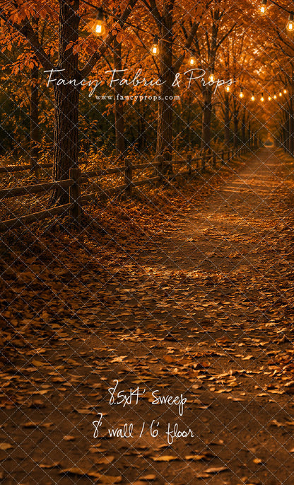 Pumpkin Truck Pathway - with Sweep Option