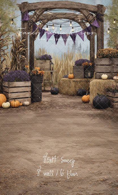 Pumpkin & Plum Harvest - with Sweep Option