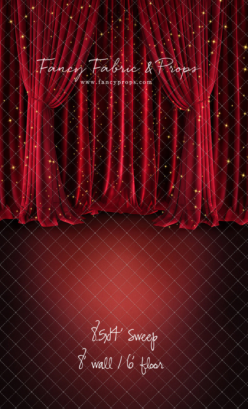 Red Carpet Glam - With Sweep Option