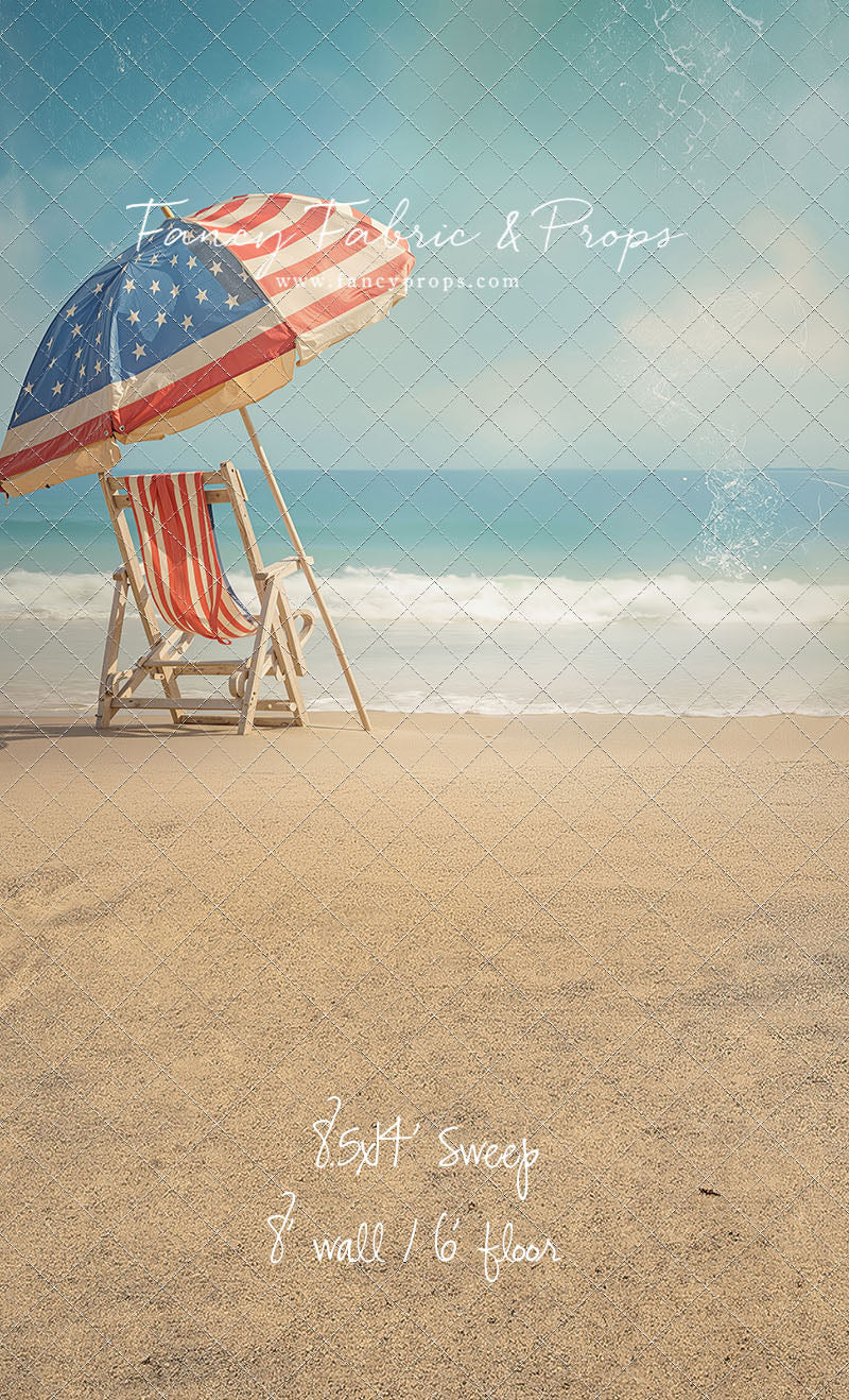 Red White & Beach - With Sweep Option