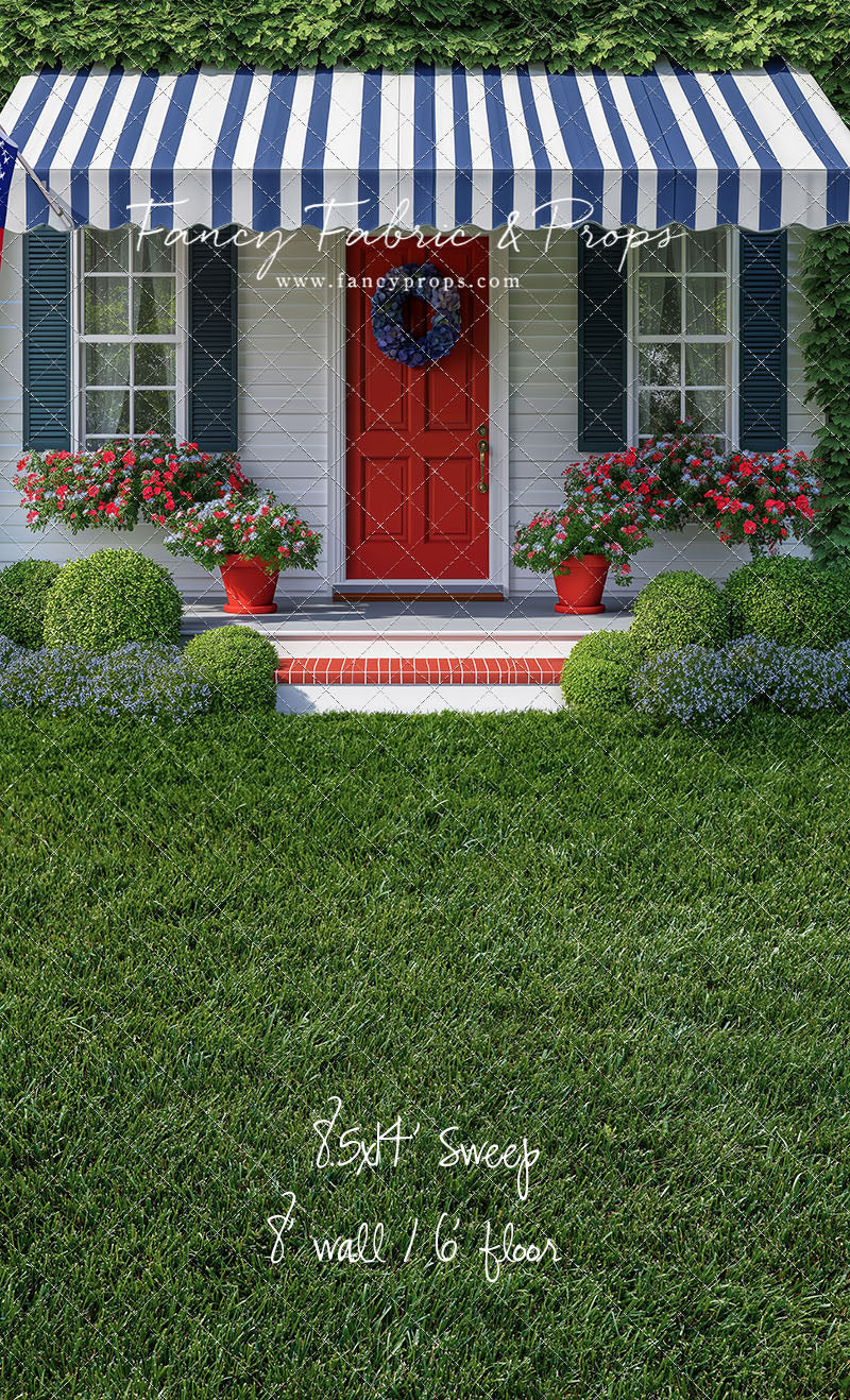 Red White & Bloom - With Sweep Option