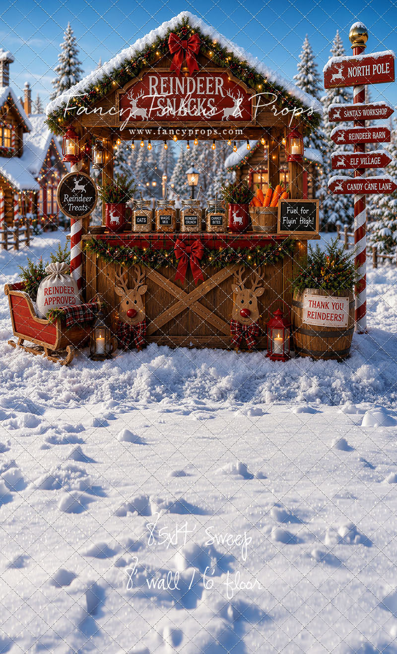 Reindeer Snacks- With Sweep Option