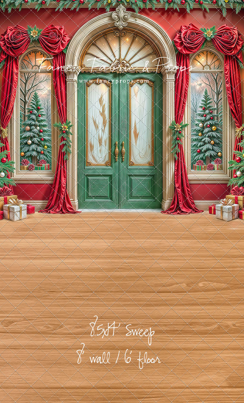 Rosy Holiday Hall - with Sweep Option