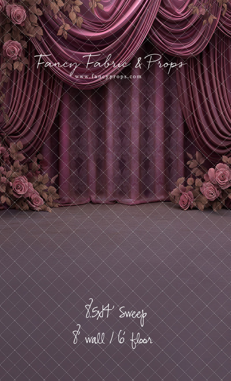 Royal Plum Soiree - With Sweep Option