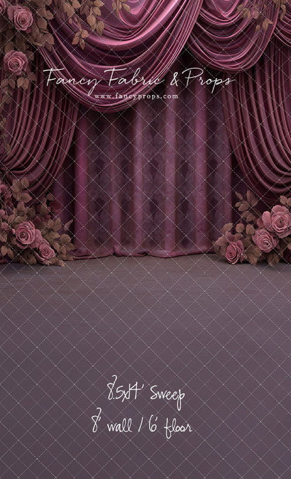 Royal Plum Soiree - With Sweep Option